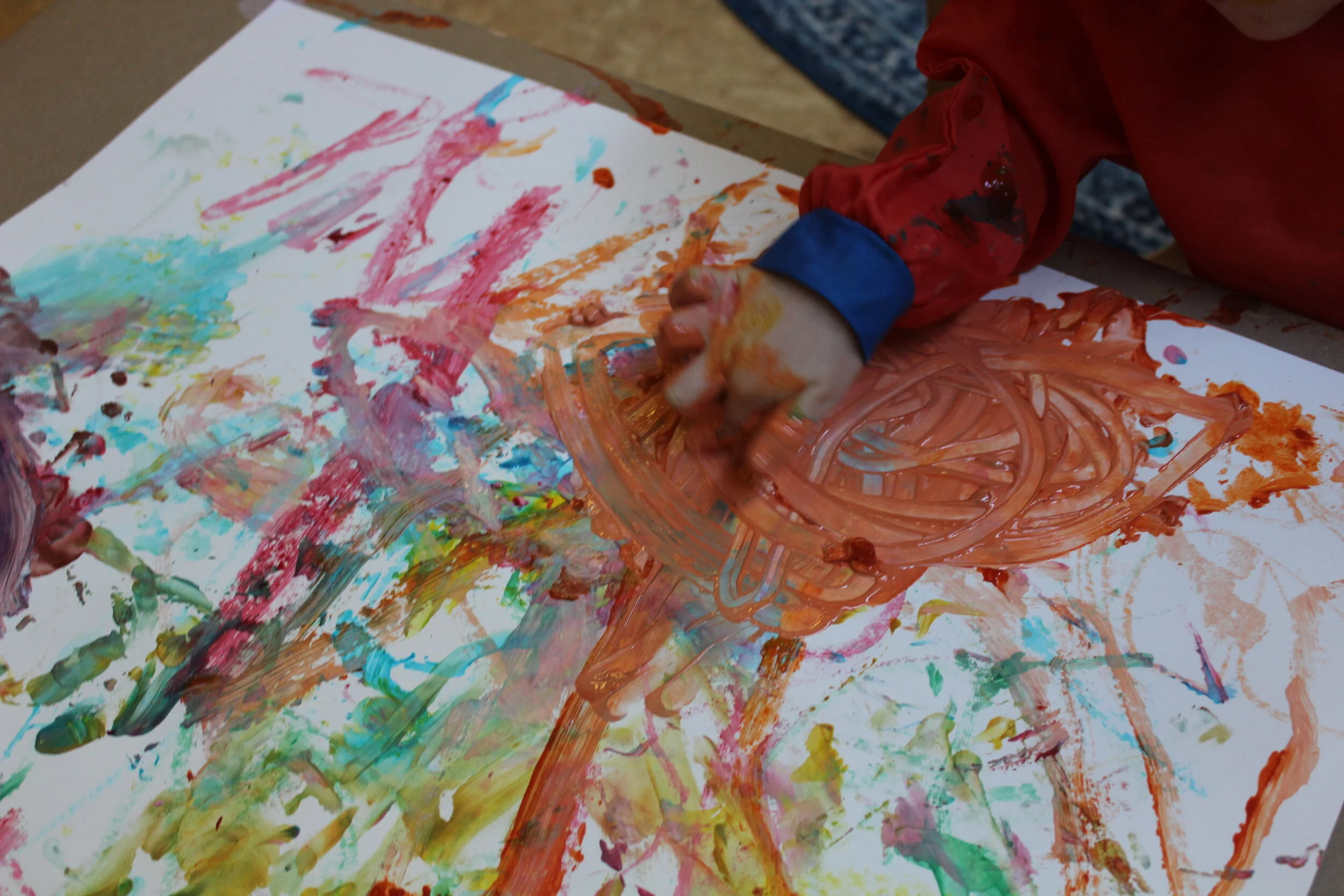   Annabelle : “I made silly pumpkin!” 