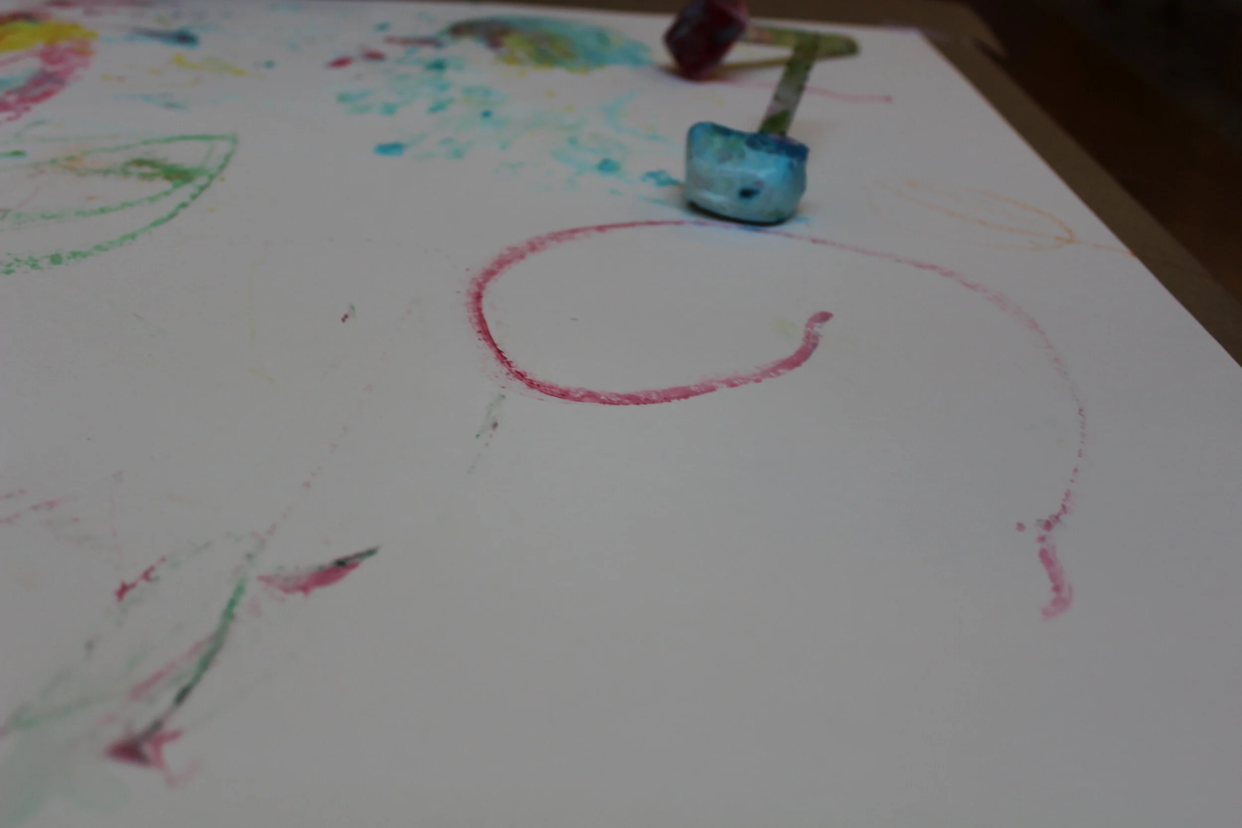   Annabelle : “Snake!”  (As she swivels the Popsicle Stick)  