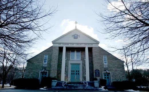 St. James the Great Catholic Church. Photo source: Boston.com .