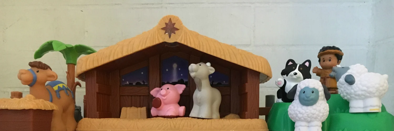 Chewing on Christmas: A Toddler's First Encounters with Baby Jesus