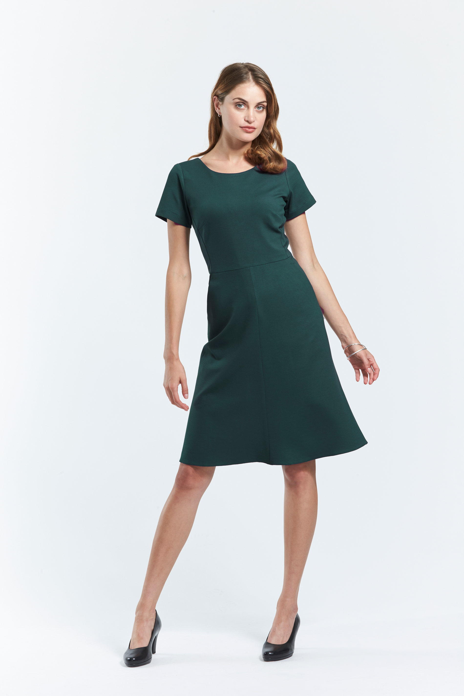 health care age care uniform ponte dress