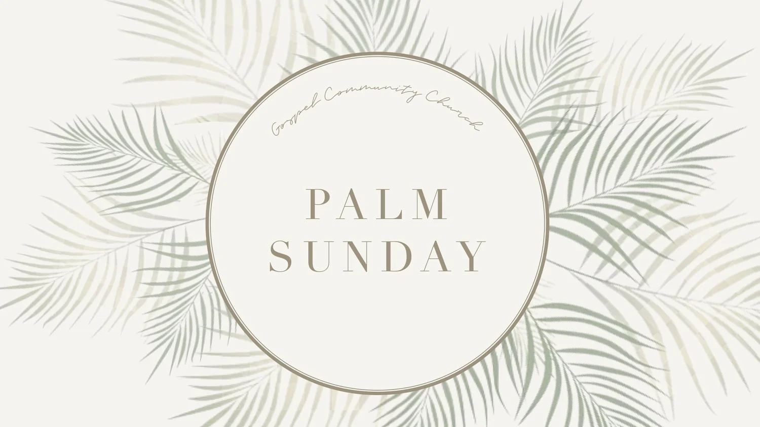 Palm Sunday: Jesus, the Paradoxical King