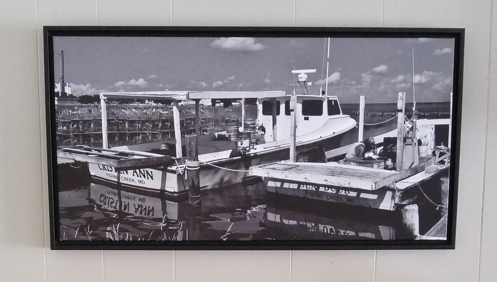 Hooper's Island, Maryland (#2) 32" x 16" Stretched/17.5" x 33.5" Framed