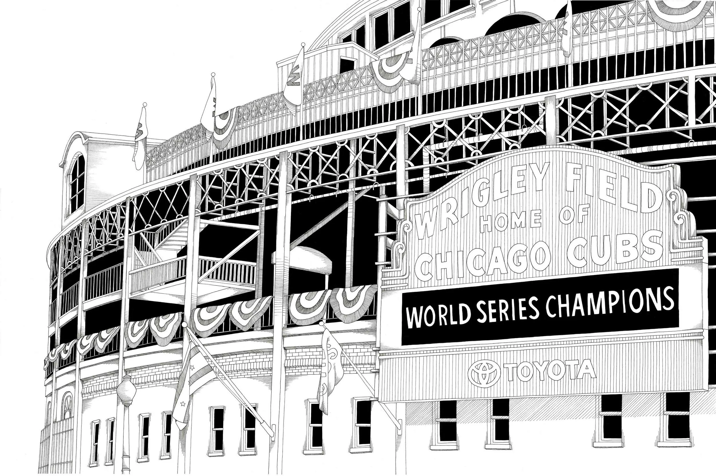 WRIGLEY FIELD - SOLD