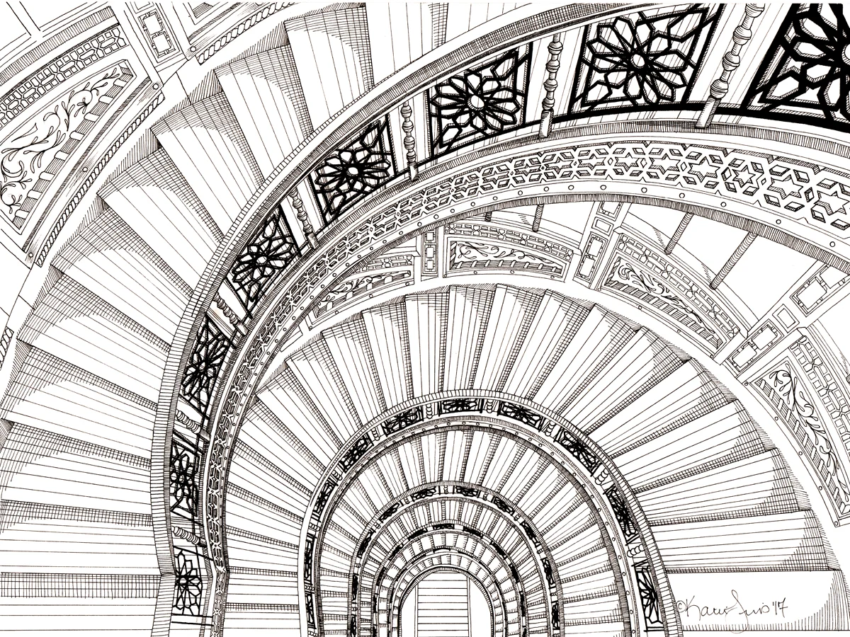 The Rookery Stairwell