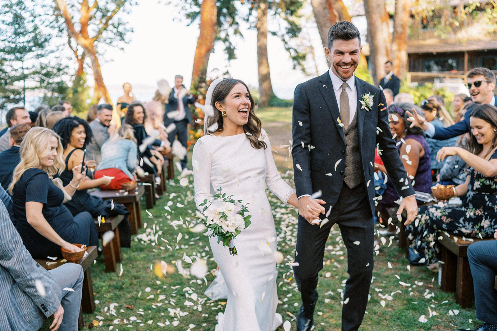 Emily &amp; James -  Captain Whidbey Inn