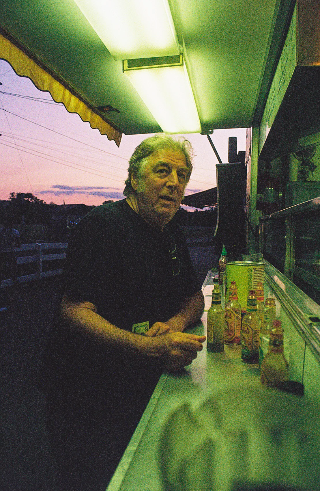 My father at the Union Fair