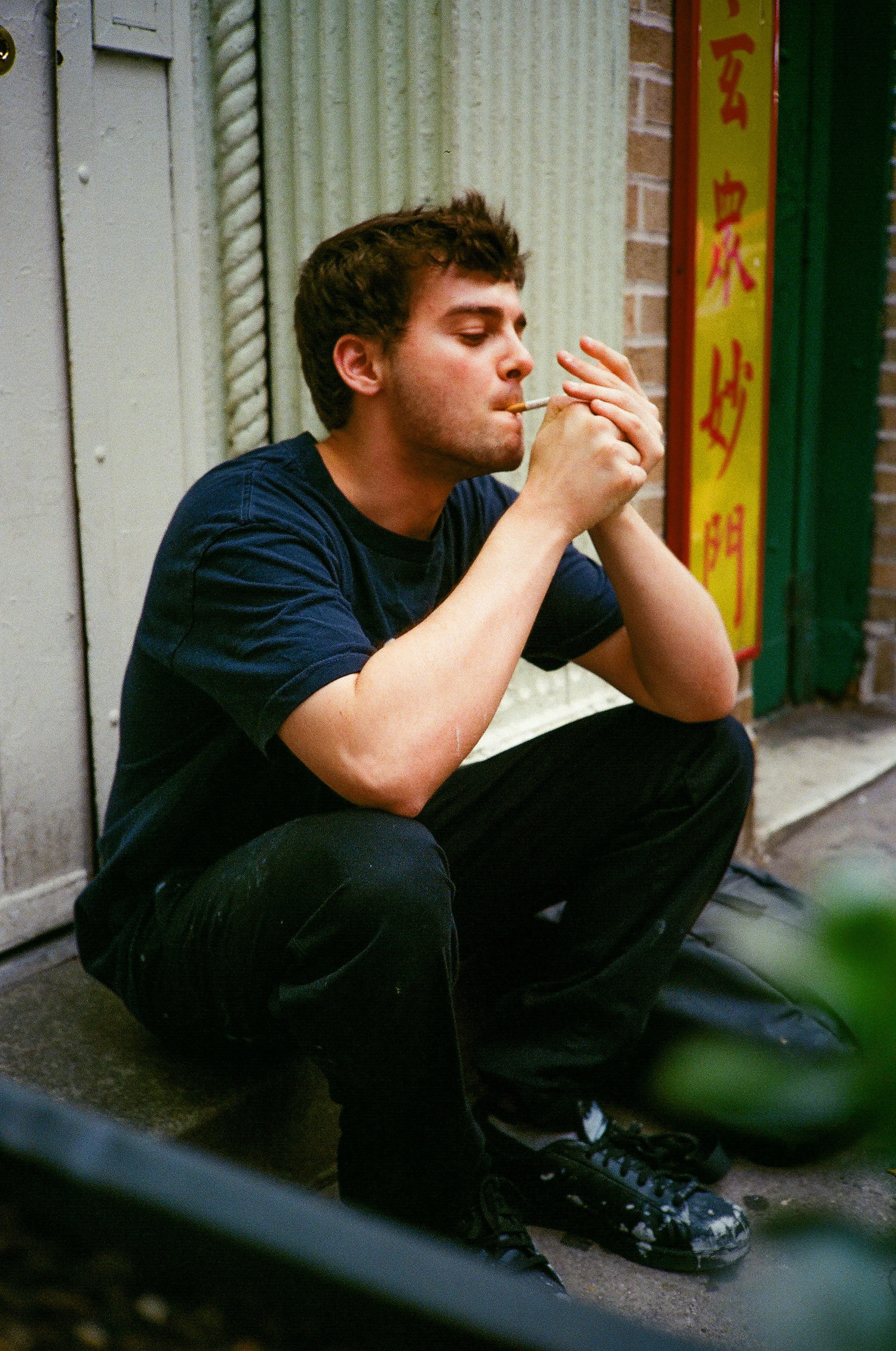 Agim after work in Nolita