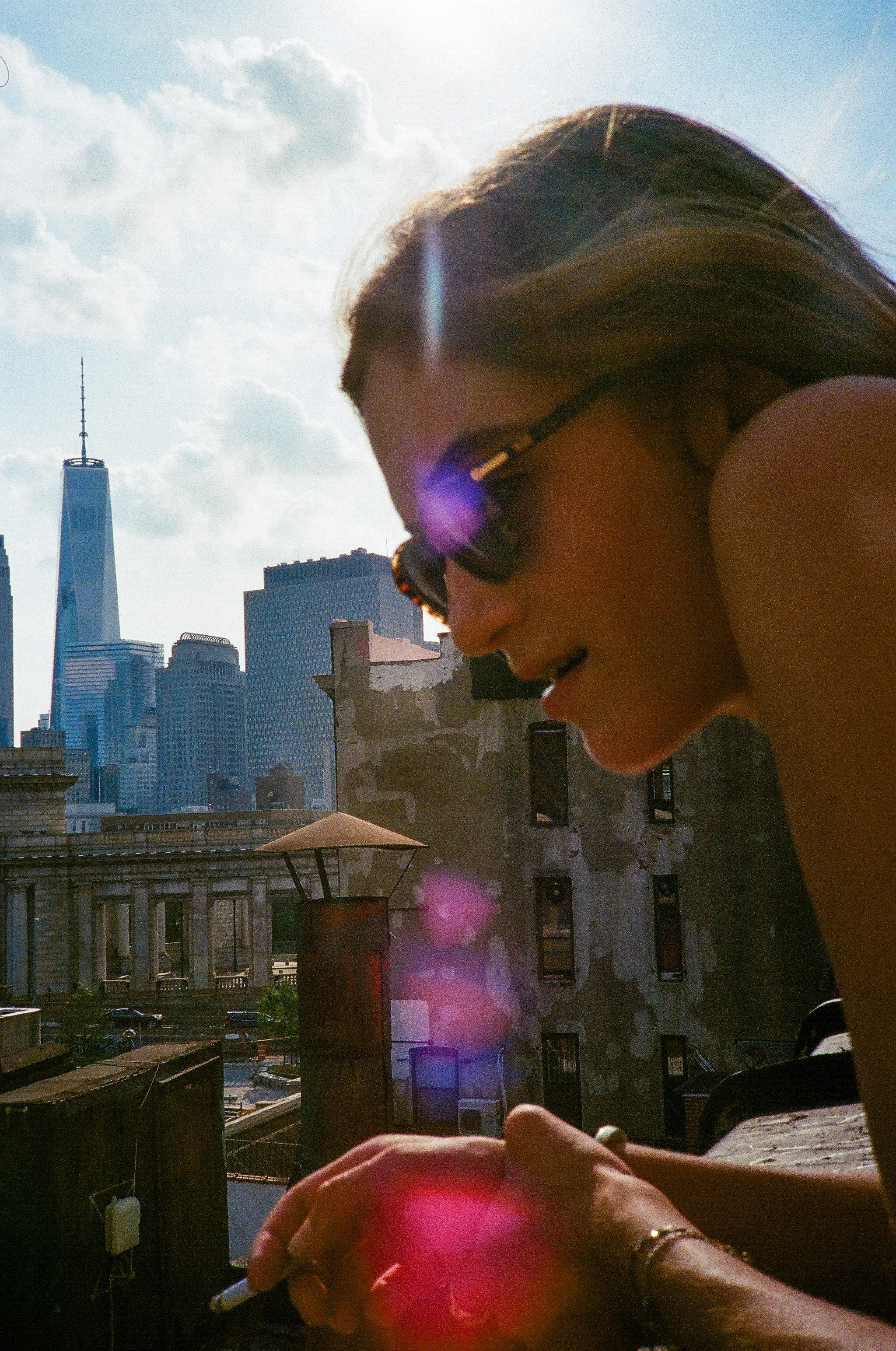 Isla overlooking Chinatown