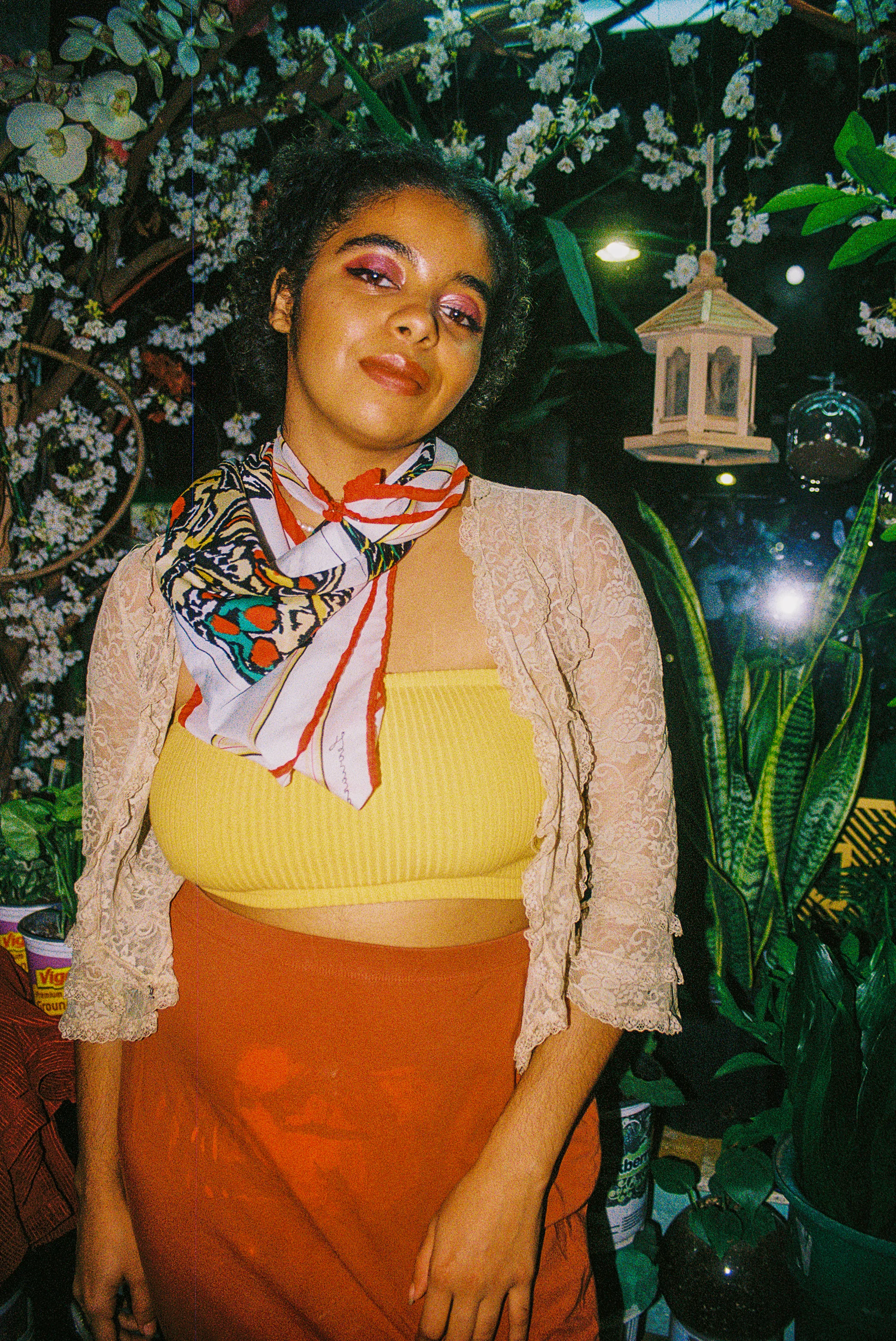 Duendita before she performs at Cafe Erzulie