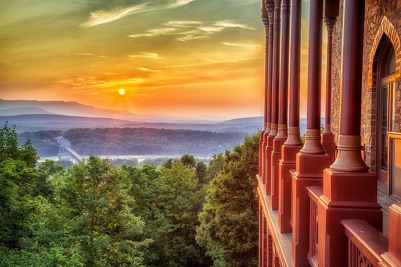  Olana at Sunset 