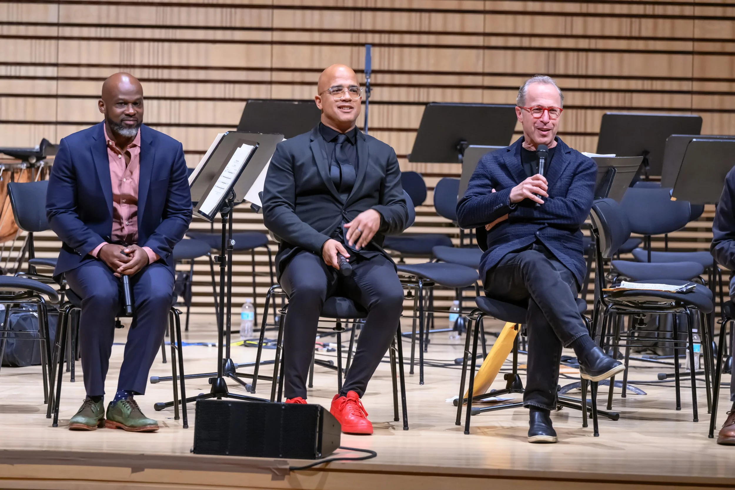 Photos from the world premiere performance of Forgiveness on June 10, 2023 at EMPAC (Troy, NY) Photo credit: Gary Gold Photography