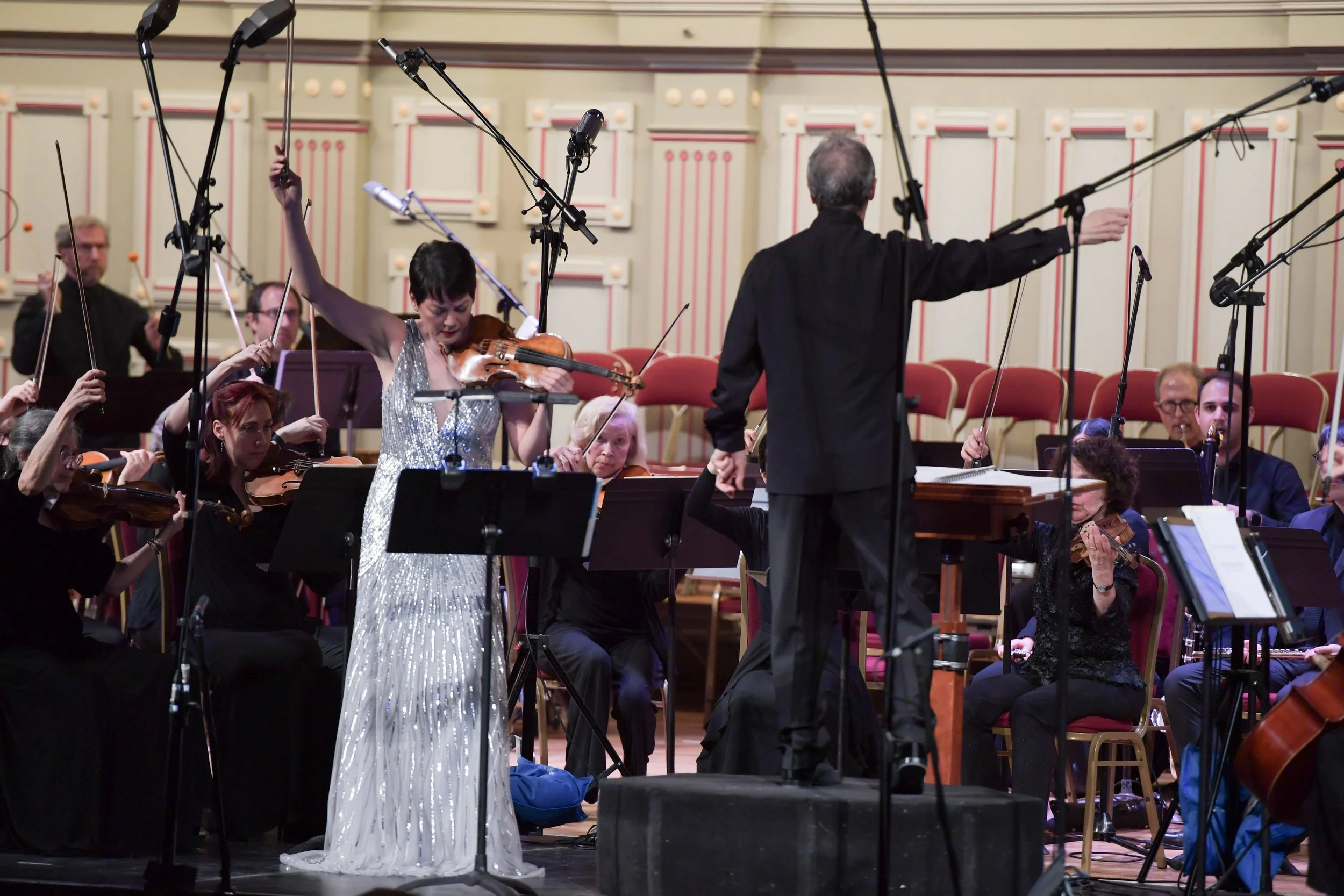 Photos from the recorded performance of Blue Electra on April 22 & 23, 2023 at Troy Savings Bank Music Hall (Troy, NY) Photo credit: Nyla McKenzie-Isaac