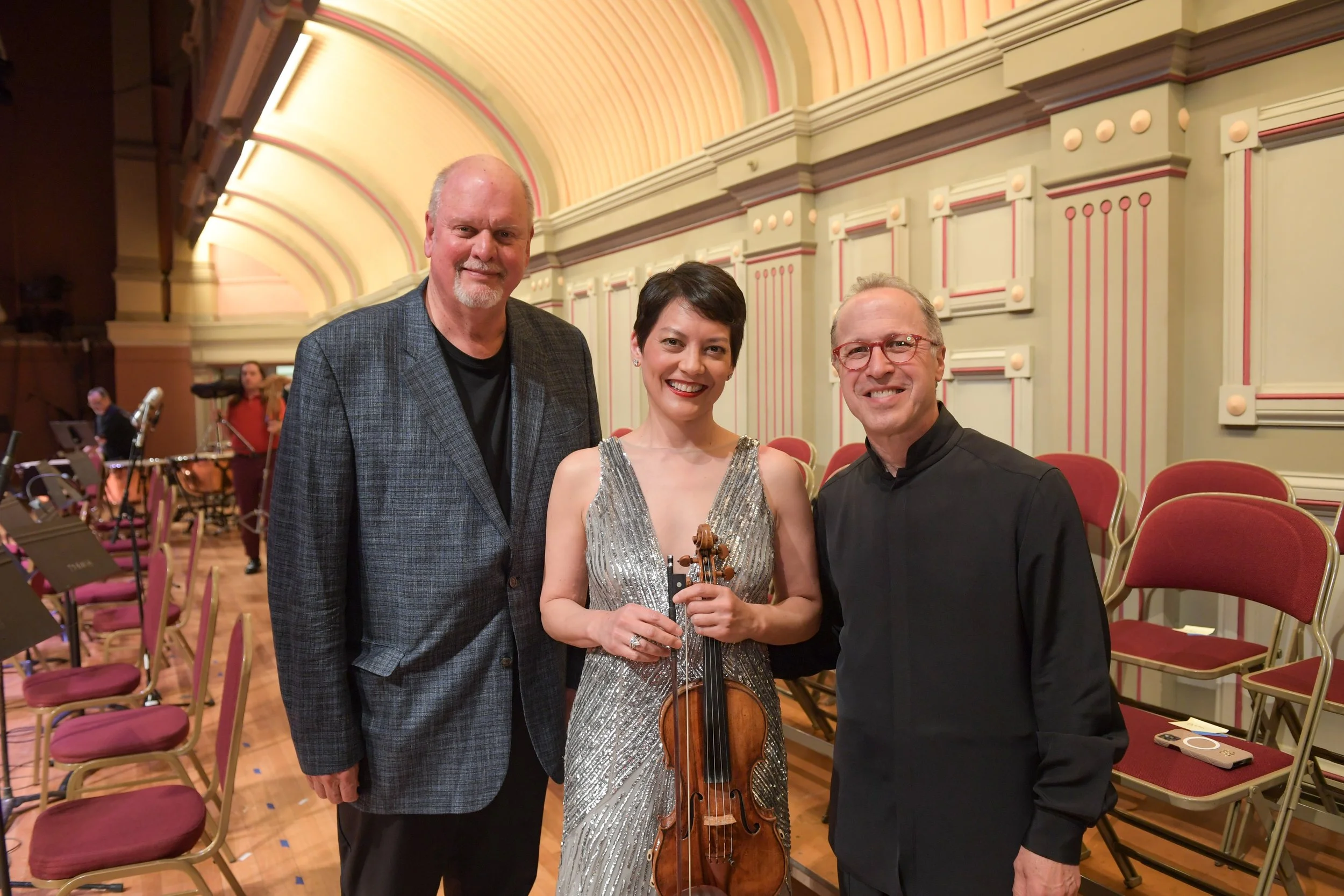 Photos from the recorded performance of Blue Electra on April 22 & 23, 2023 at Troy Savings Bank Music Hall (Troy, NY) Photo credit: Nyla McKenzie-Isaac