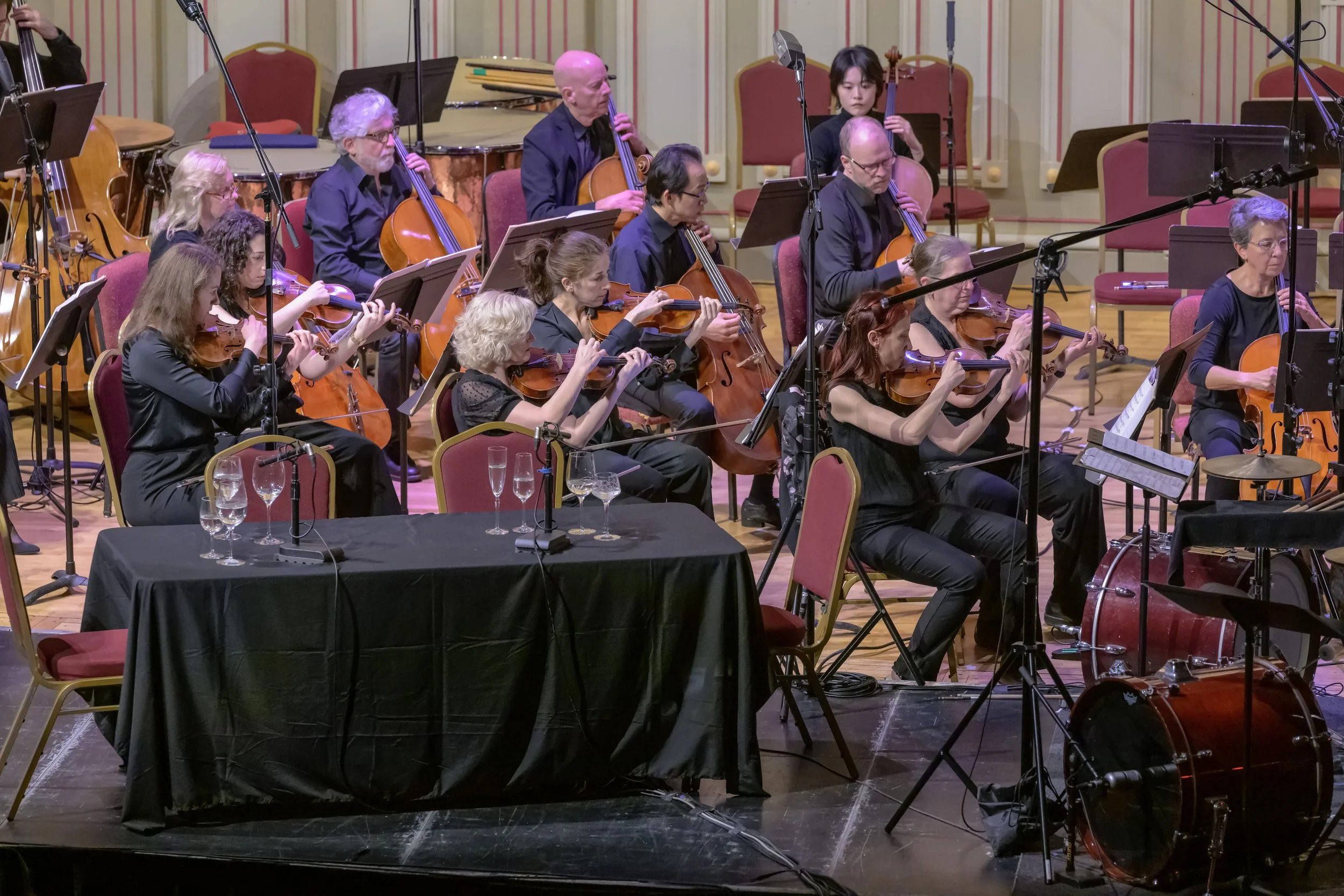  Photos from the recorded performance of  Re(new)al, Next Week’s Trees,  and  Higher Ground,  Concerto for Tuba at the Troy Savings Bank Music Hall on April 13, 2024. Photo Credit: Gary Gold Photography 