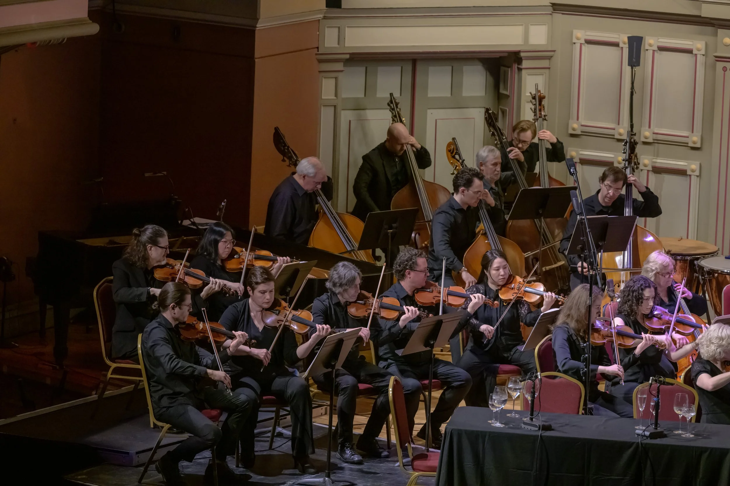  Photos from the recorded performance of  Re(new)al, Next Week’s Trees,  and  Higher Ground,  Concerto for Tuba at the Troy Savings Bank Music Hall on April 13, 2024. Photo Credit: Gary Gold Photography 