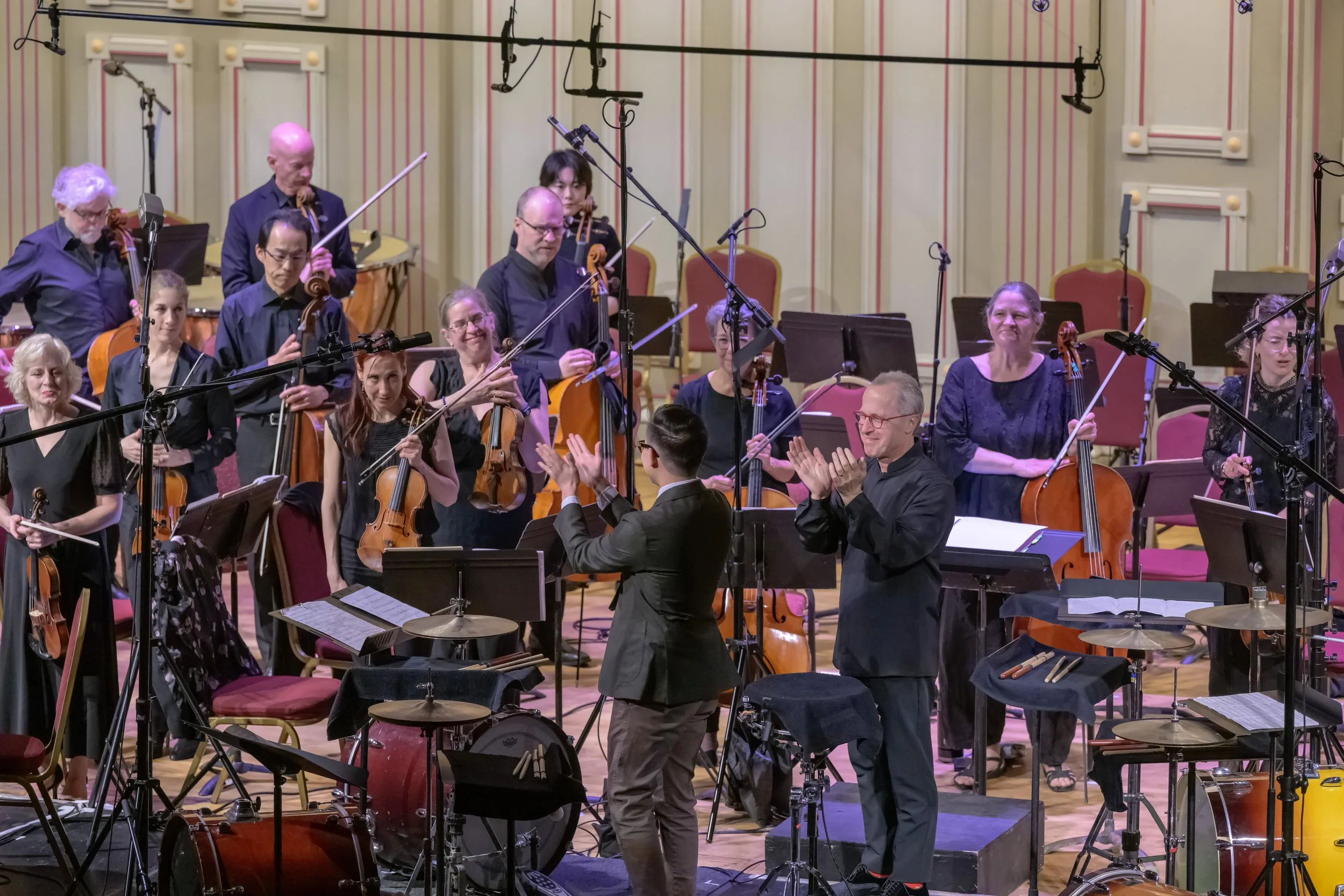  Photos from the recorded performance of  Re(new)al, Next Week’s Trees,  and  Higher Ground,  Concerto for Tuba at the Troy Savings Bank Music Hall on April 13, 2024. Photo Credit: Gary Gold Photography 