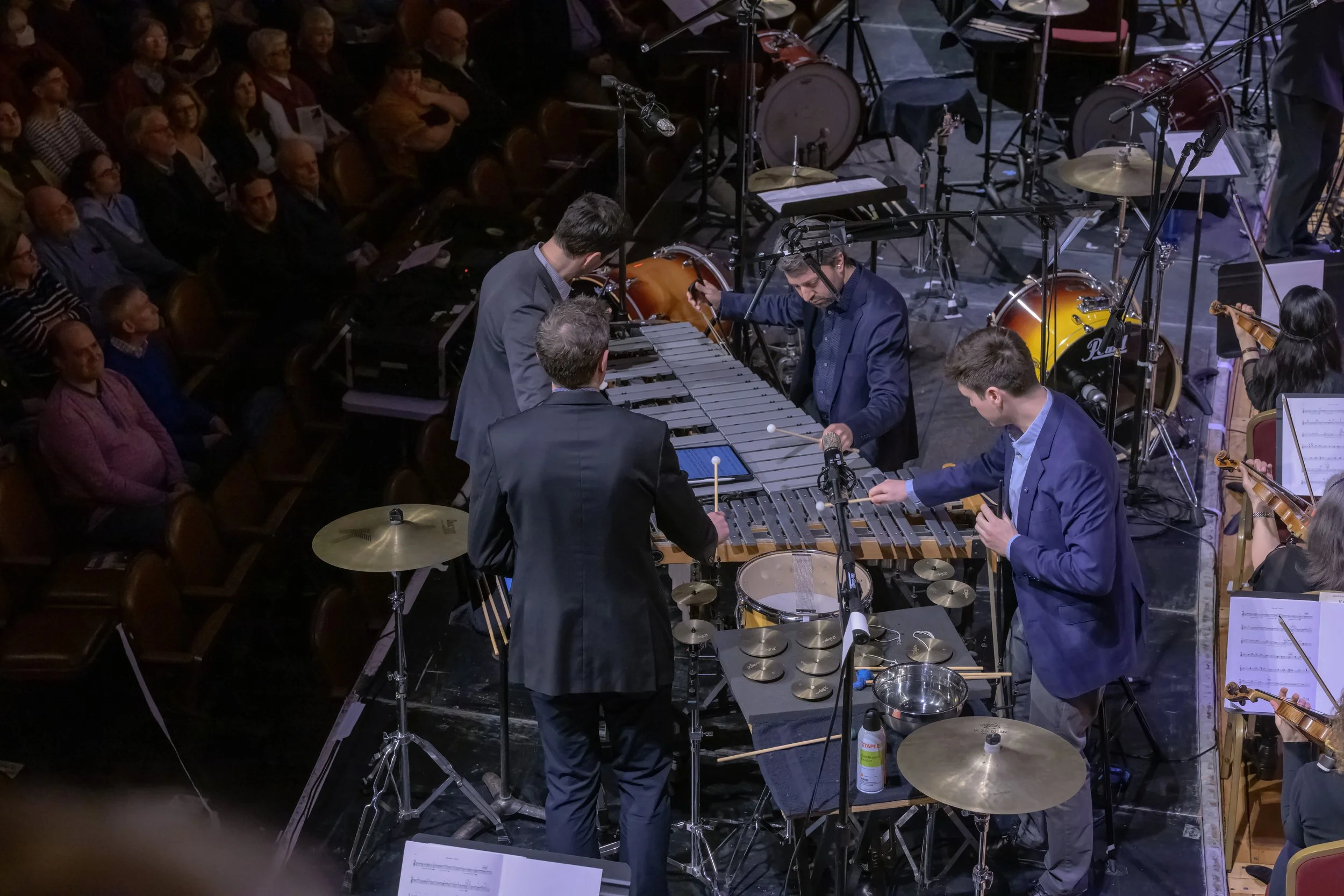  Photos from the recorded performance of  Re(new)al, Next Week’s Trees,  and  Higher Ground,  Concerto for Tuba at the Troy Savings Bank Music Hall on April 13, 2024. Photo Credit: Gary Gold Photography 