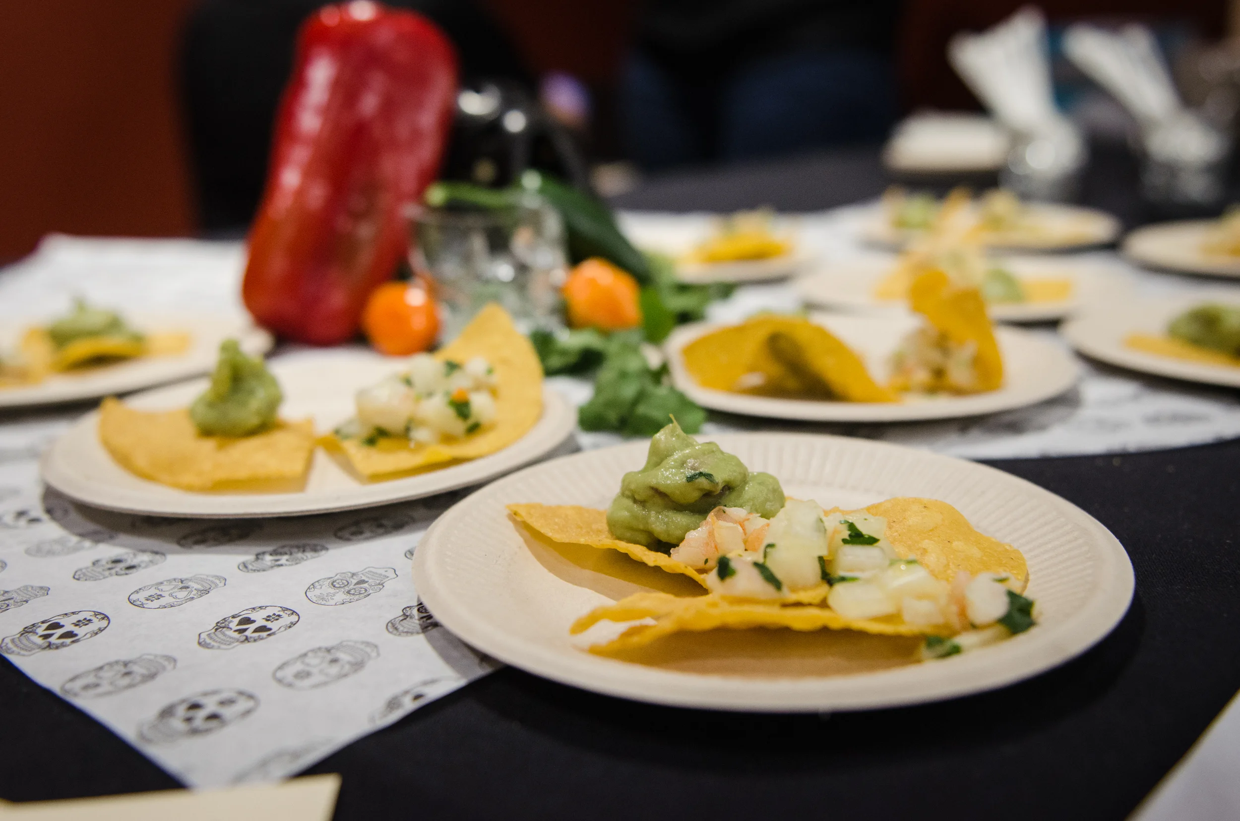 Chips, guac, and ceviche: some of Saint Añejo's most popular menu items