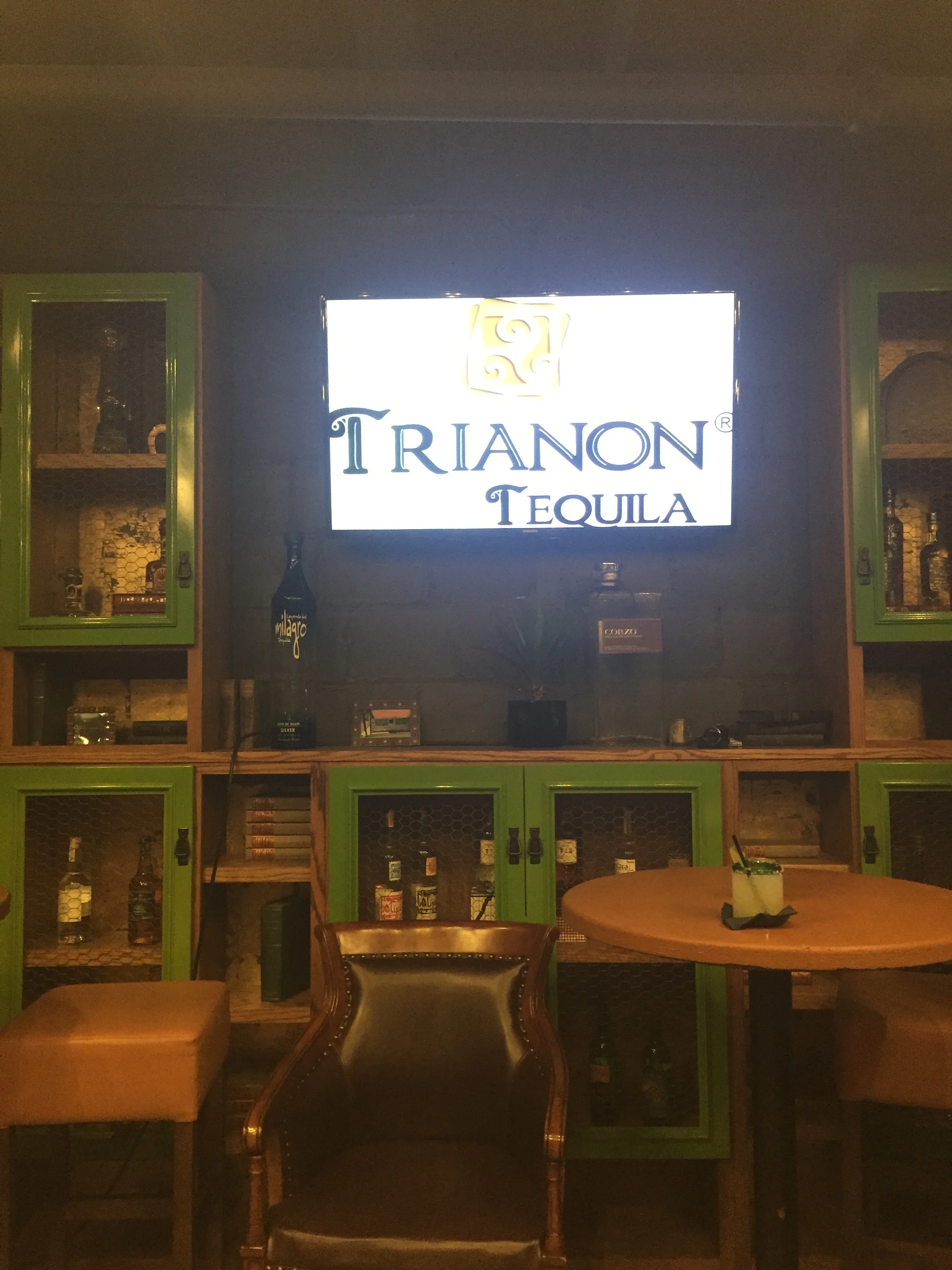 Trianon Tequila craft margaritas make the night so much fun!