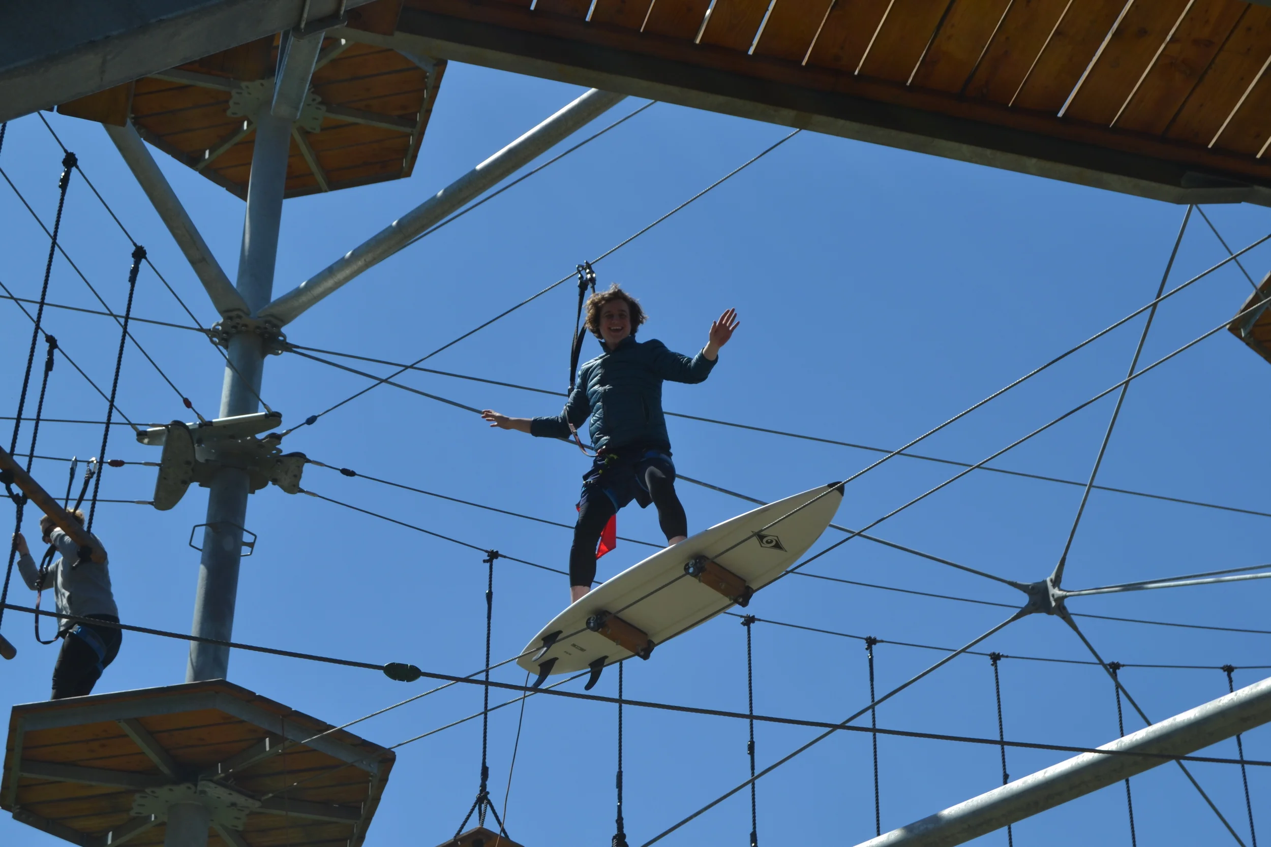 Look everyone! No hands!