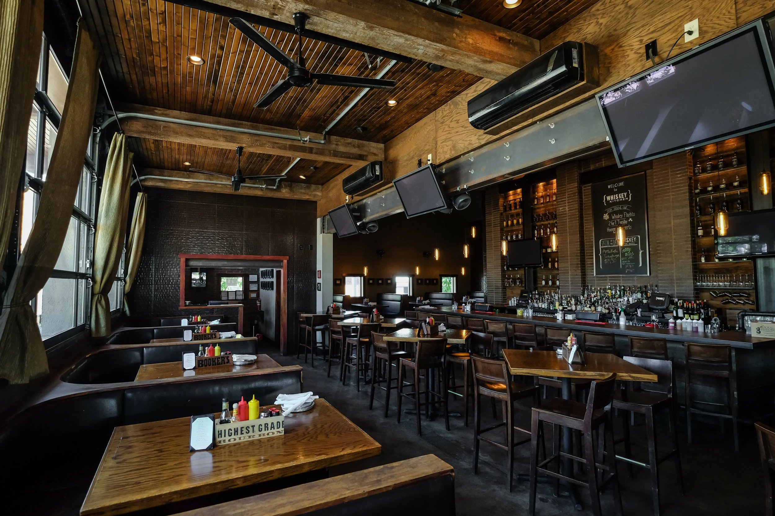 Whiskey Kitchen restaurant interior