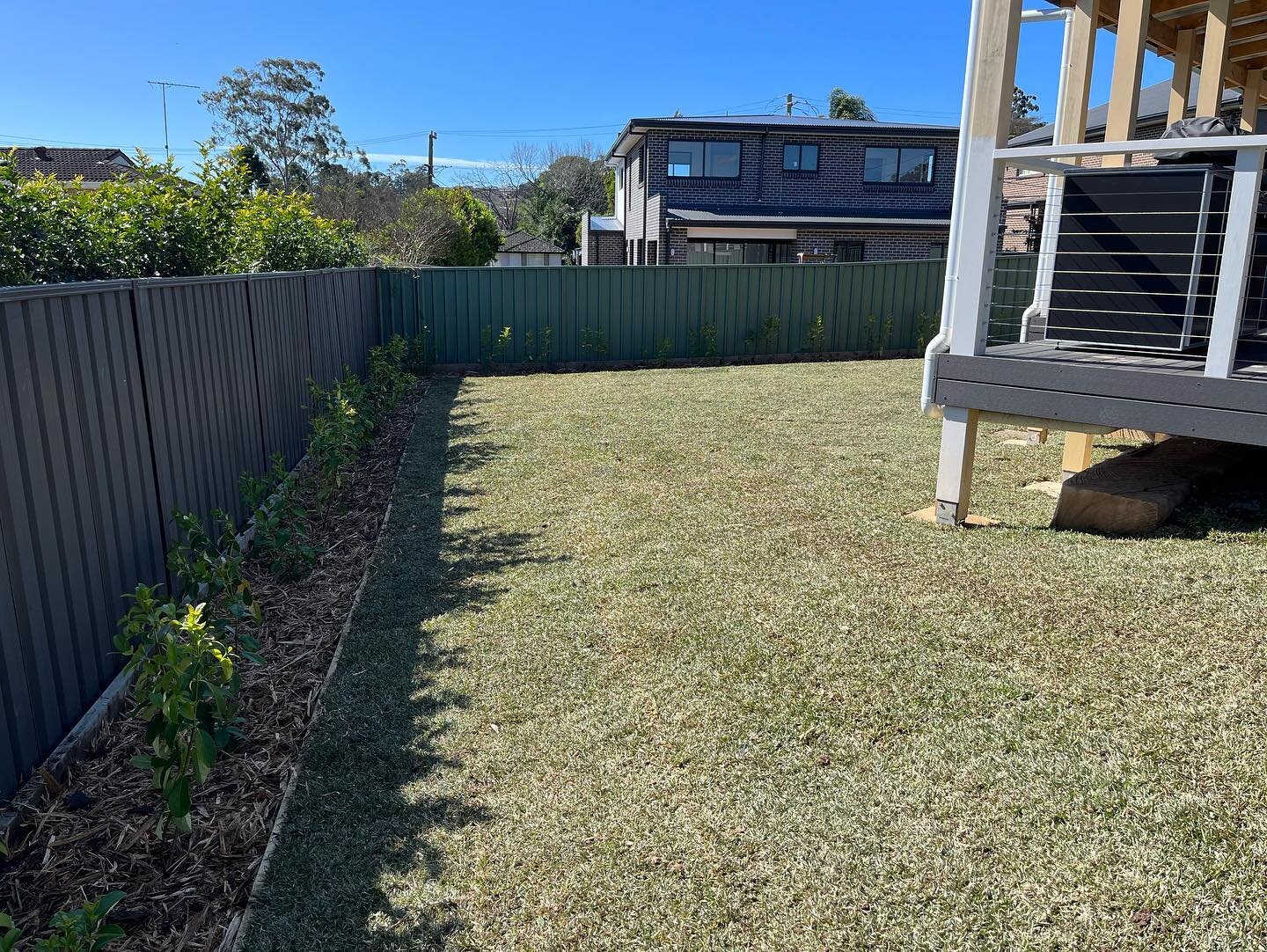 Landscaping works complete in Baulkham Hills today 🌱