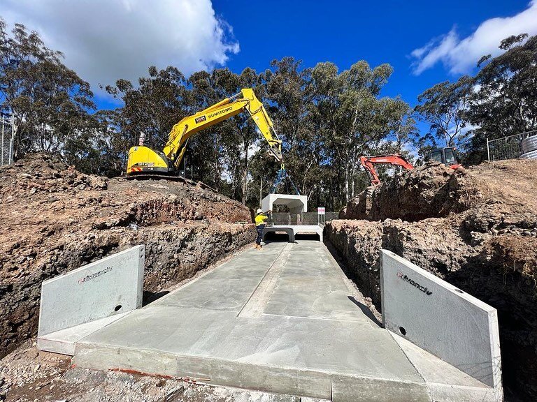 Stage 1 of the Eastern Creek Drainage Project is now complete.