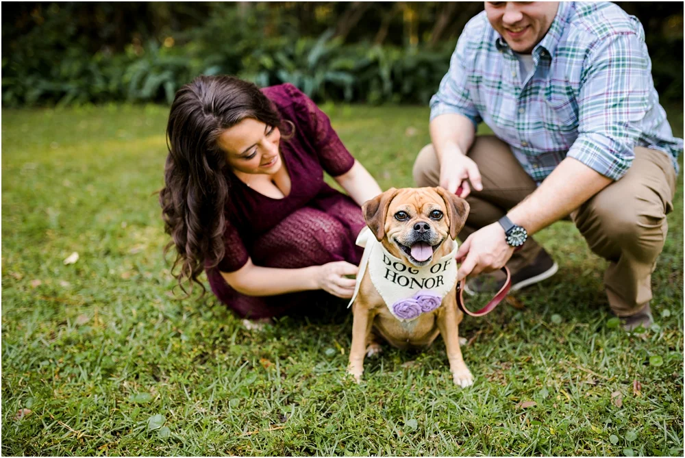 Cara + Nick, Dog Friendly Engagement Session, Eden Gardens Florida