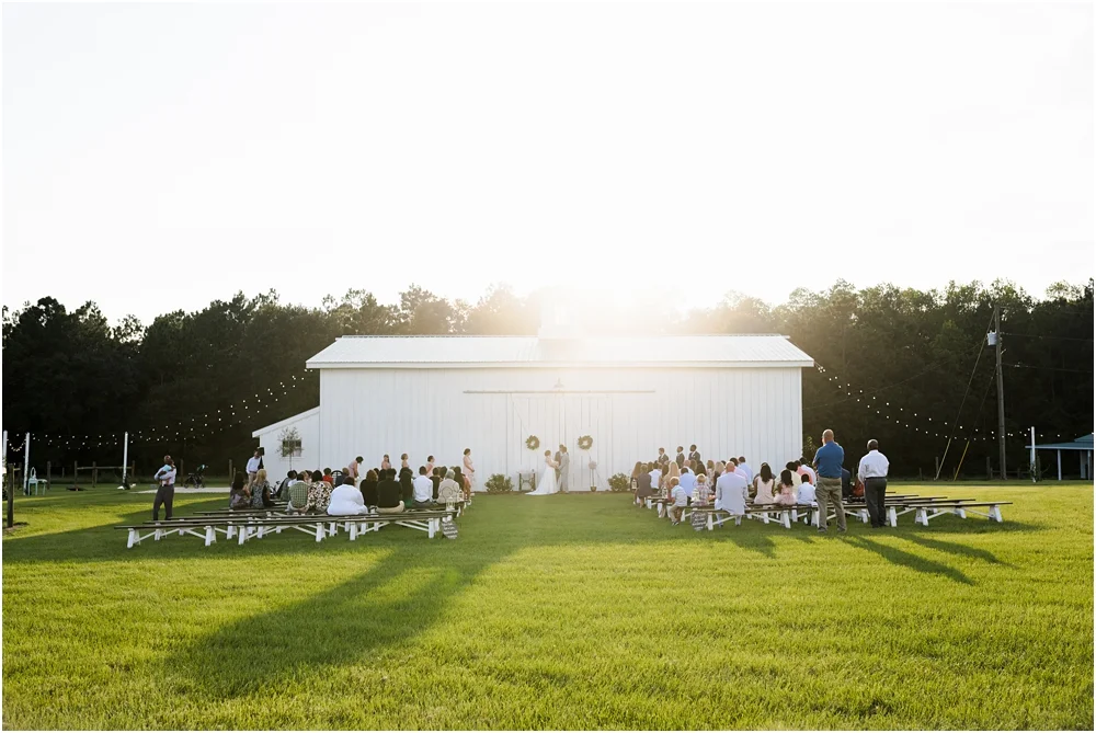 Elisha + Jawon, Rosie Creek Farms, Youngstown Florida Barn Wedding