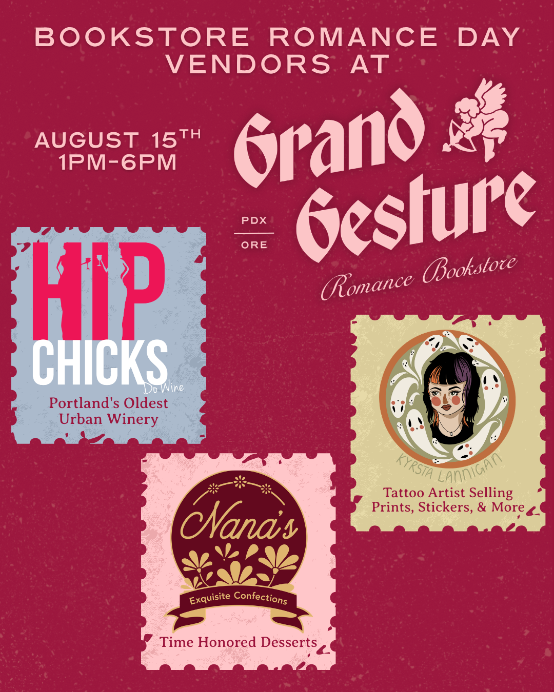 Bookstore Romance Day at Grand Gesture Books