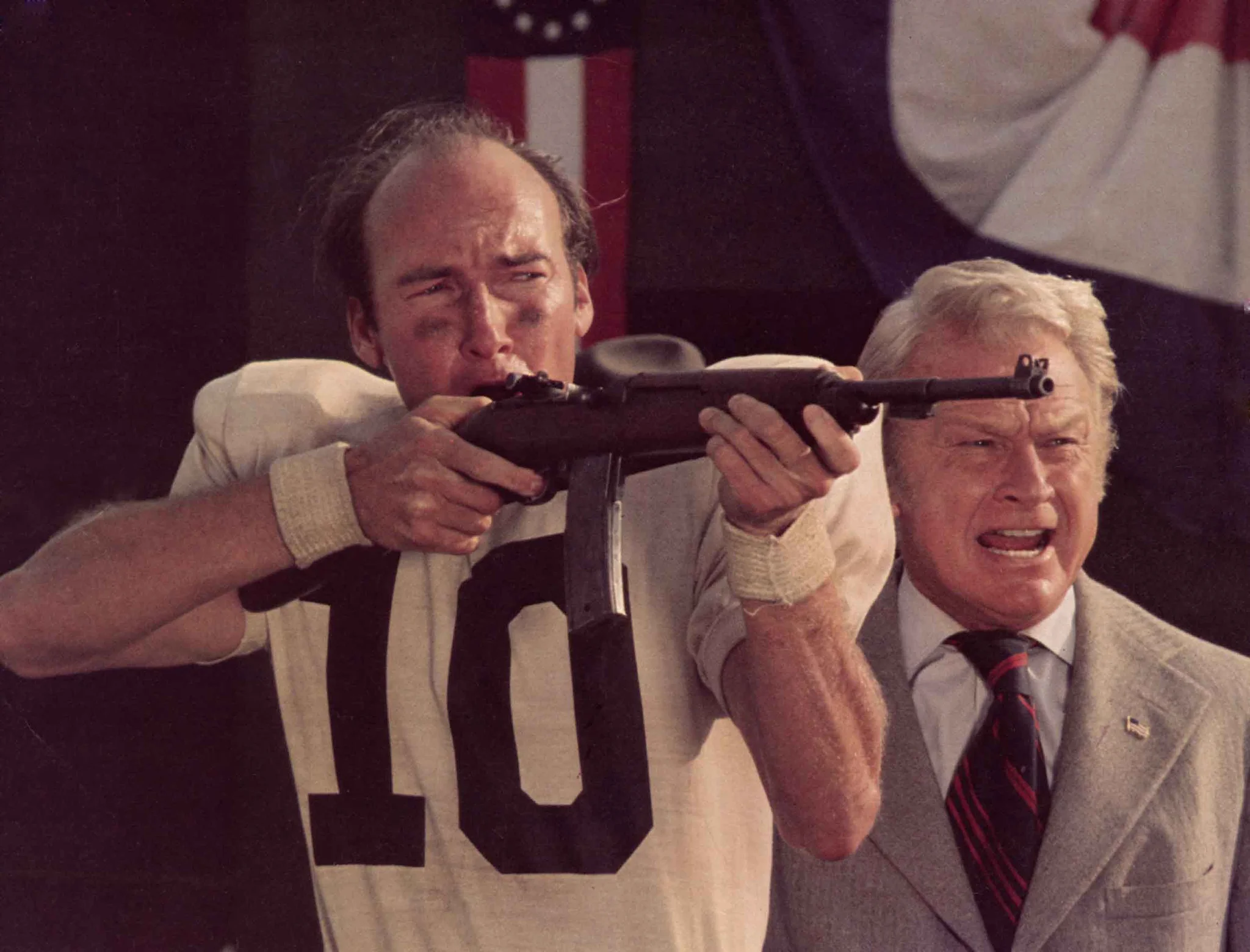 Although there at least he could get a rifle with a magazine for goodness sakes.