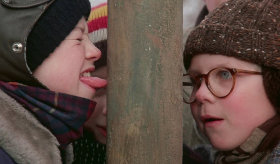 In their defense she could've just gotten her tongue stuck to a pole.