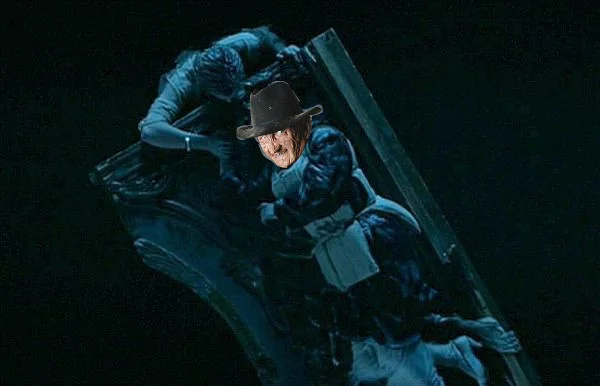 That Rose was an idiot. Freddy wouldn’t have let Jack drown . . . and he didn’t! See what we did there? Isn’t wordplay fun?