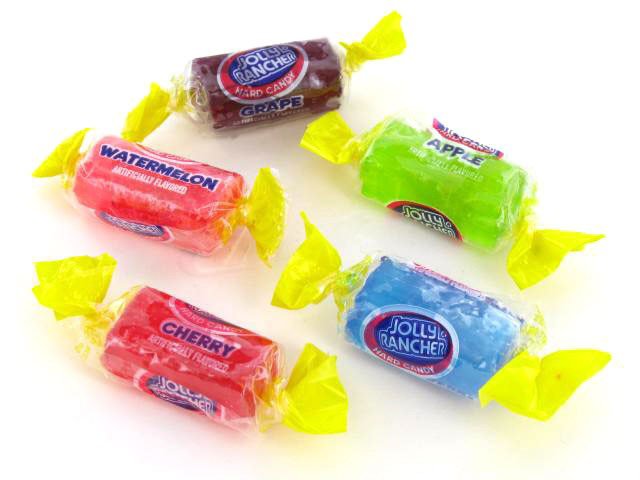 Which genius on the writing staff thought hard candies were scary?