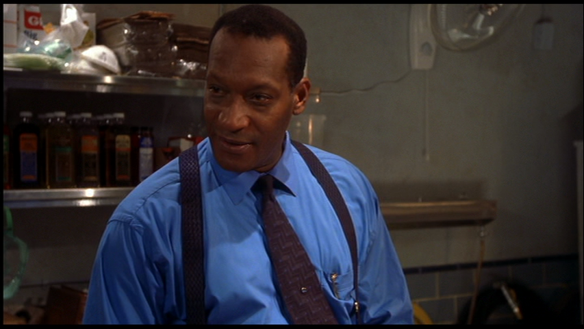 Tony Todd as Bludworth, the highly knowledgeable mortician who is totally cool with teens sneaking around in his morgue. Seems normal to me...