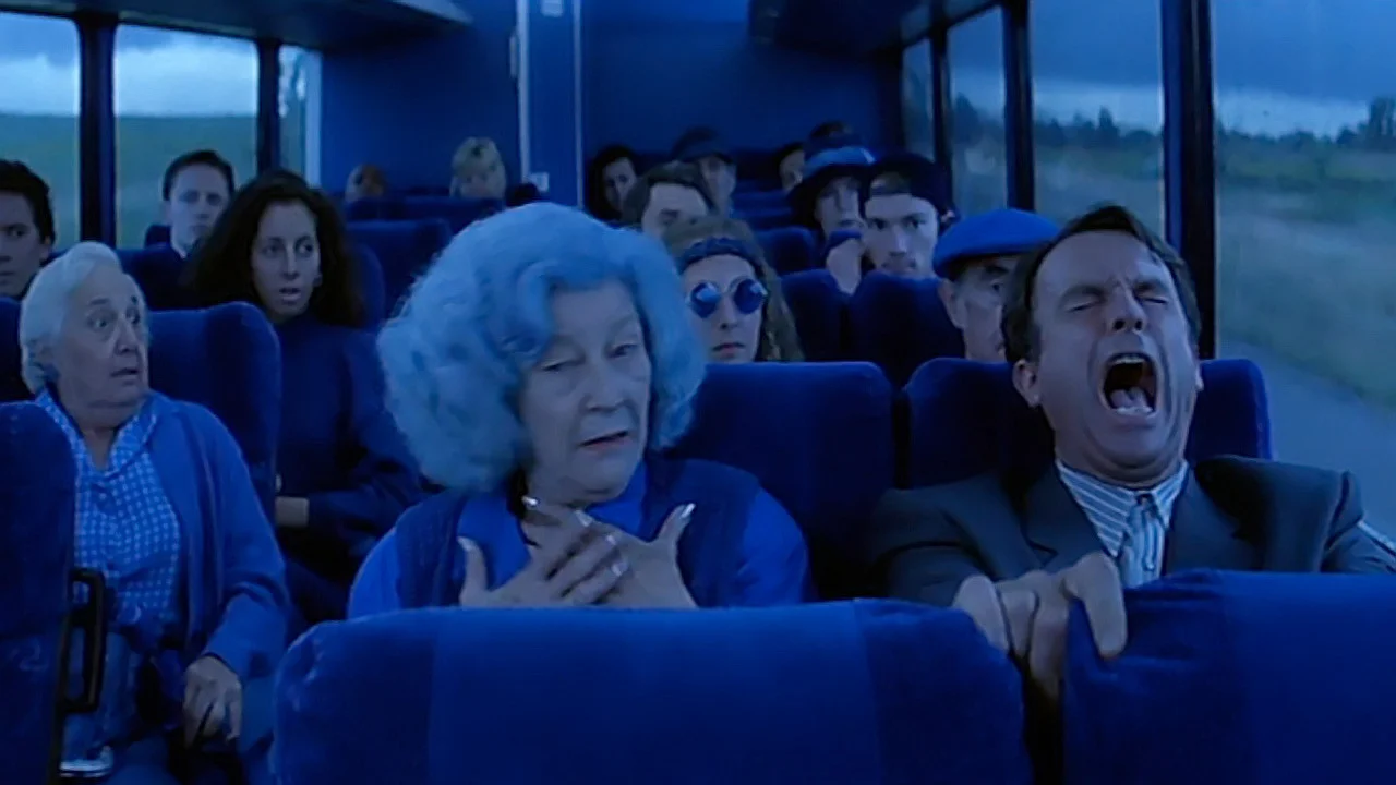 This is roughly what I look like when the movie takes yet another detour.