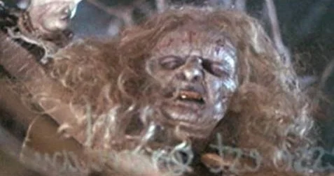 The pilgrimess is one of these ghosts, though she’s only on screen for about 5 seconds total.
