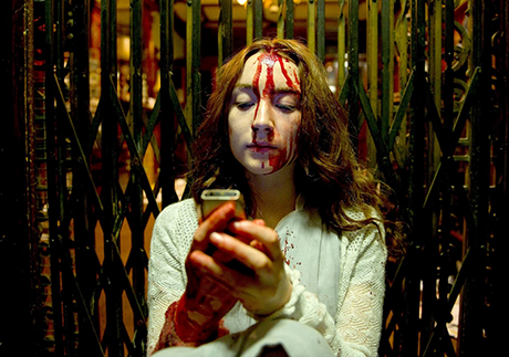Pictured - Eleanor losing interest in her own story.