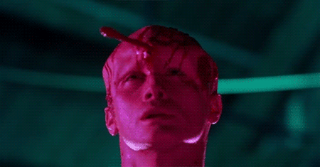 2) Tillinghast in his post-worm digested pineal-exploded semi-zombie phase.