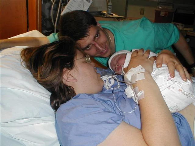 Natalie's birth 5/1/00 - an Empowering VBAC!!