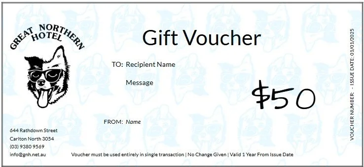 $50 Great Northern Hotel Gift Card