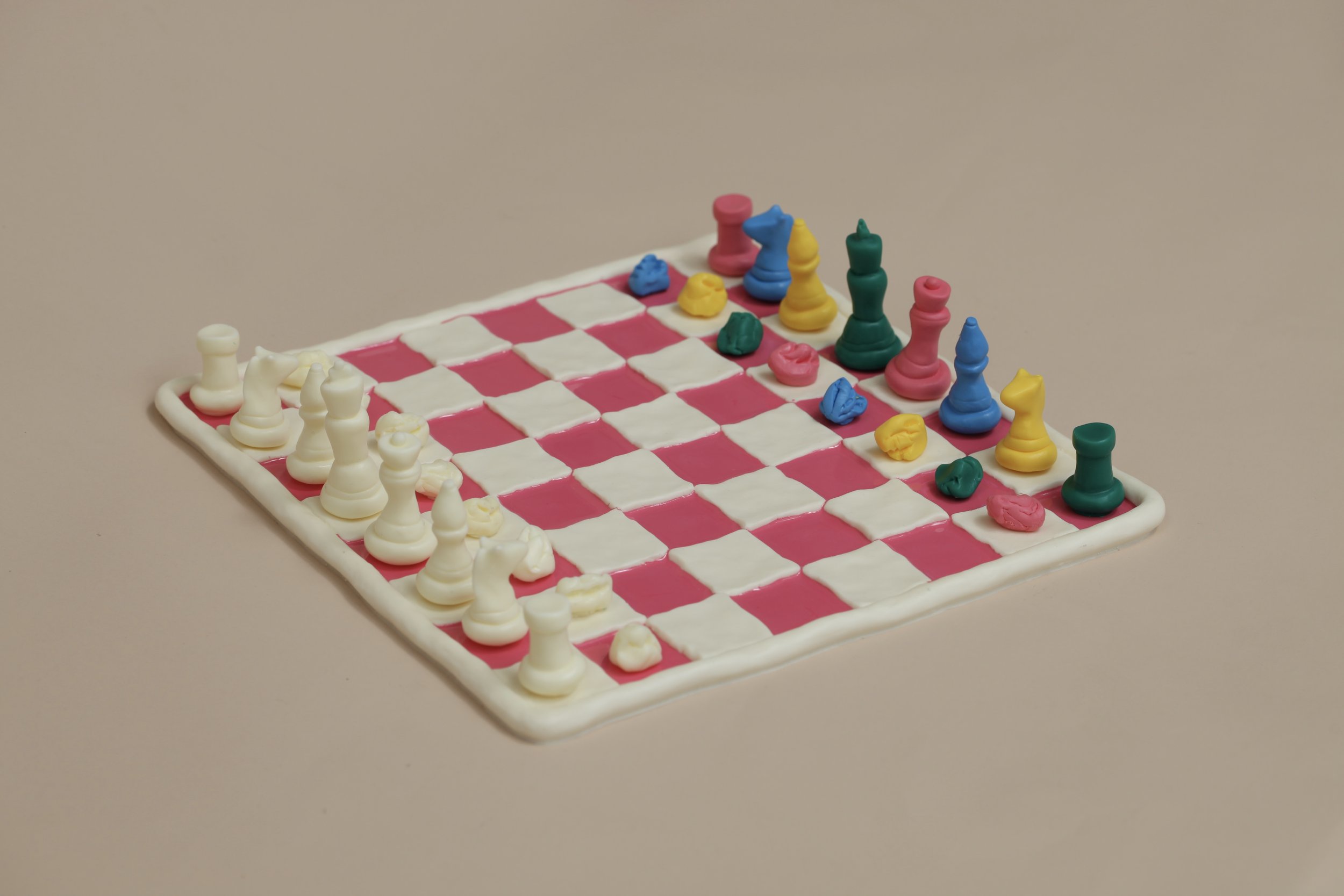 CERISE PINK Limited Edition Chess Set