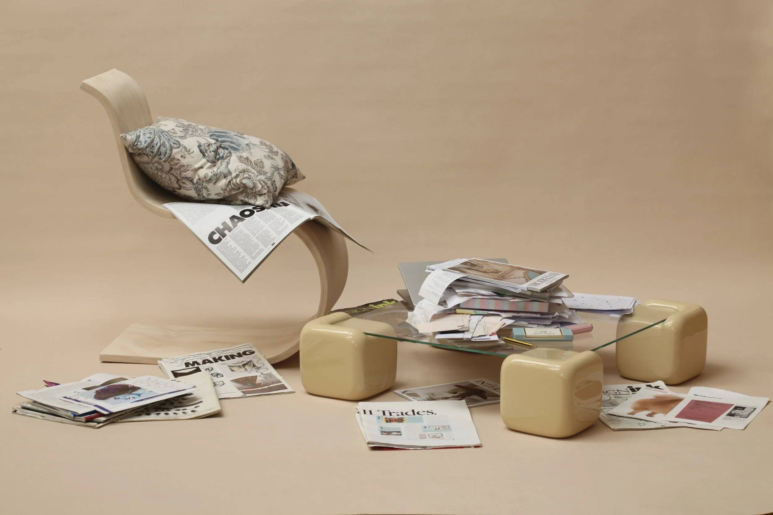 Tavolo Morbido MILKY TEA BEIGE