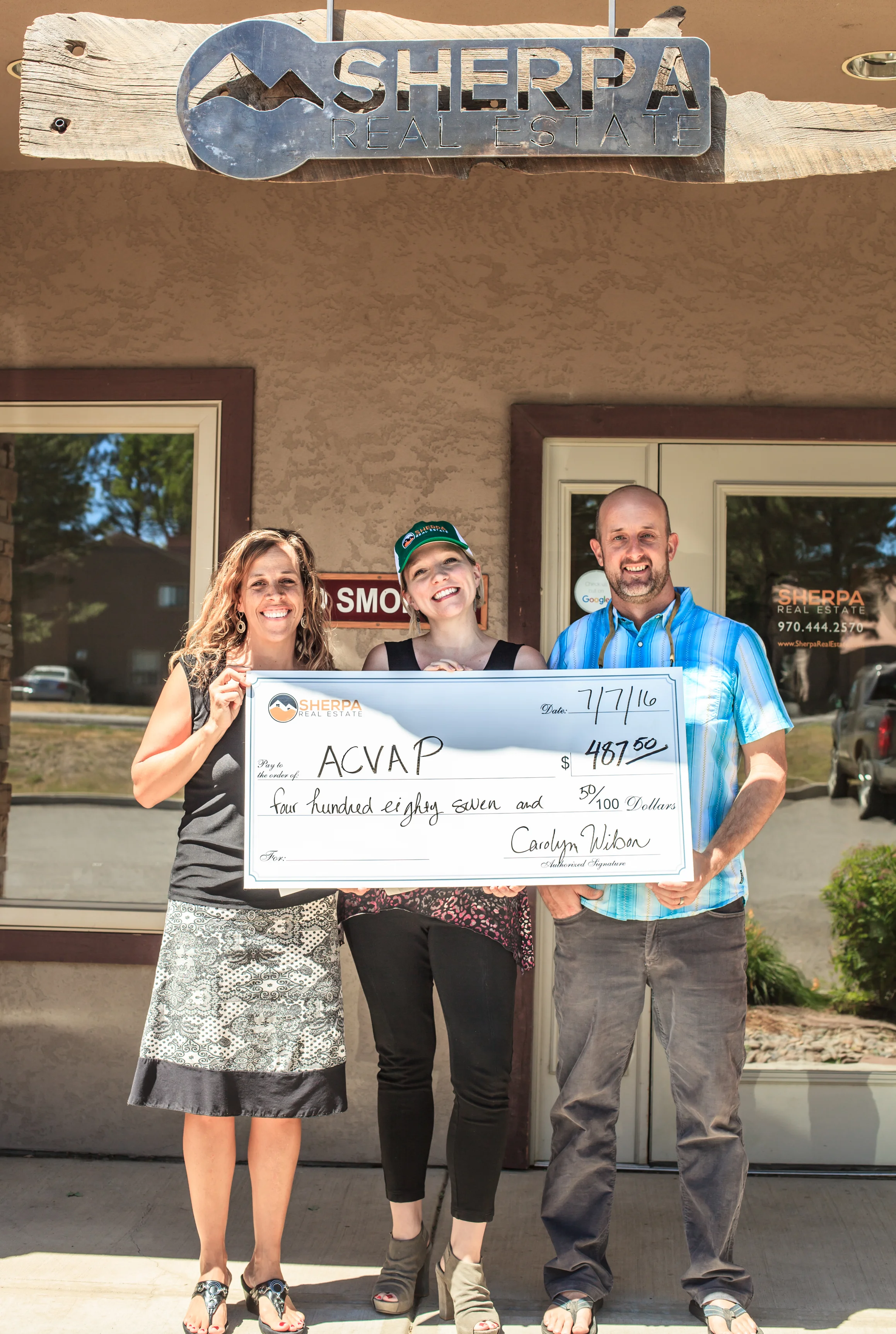  Thanks to Carolyn Wilson for working with Sherpa and enabling this gift! Go meet Carman, Ashley and the rest of the staff and get involved!! Or visit their FB Page HERE