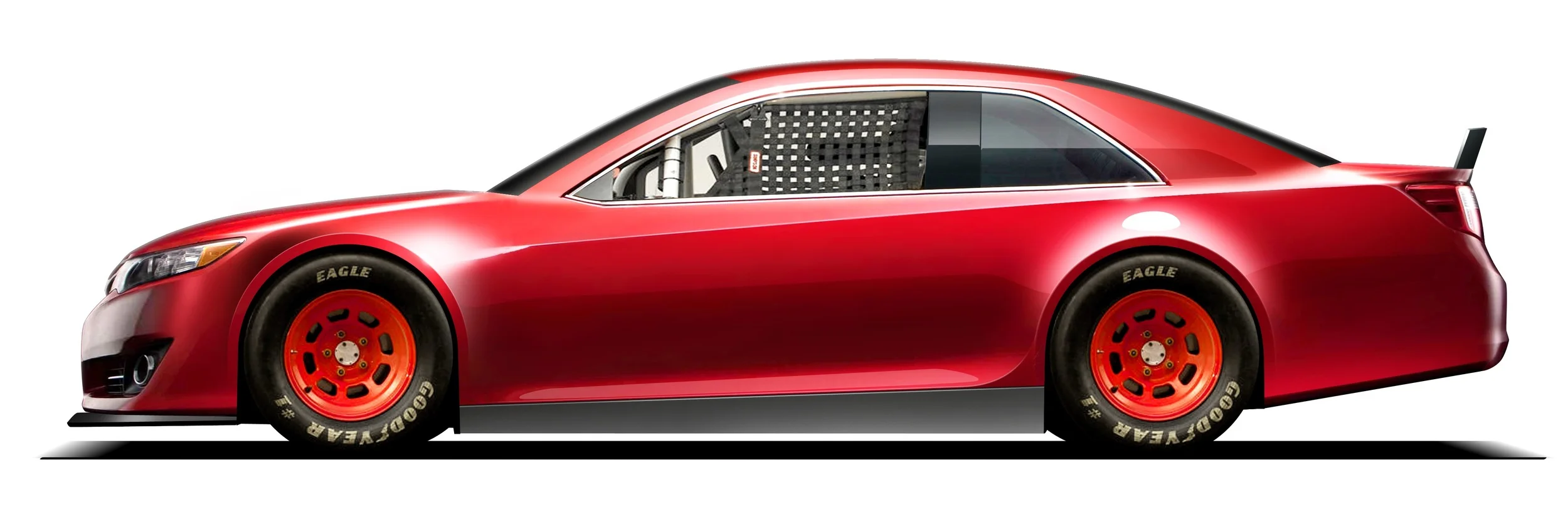 Nascar Cup Car Design Rendering