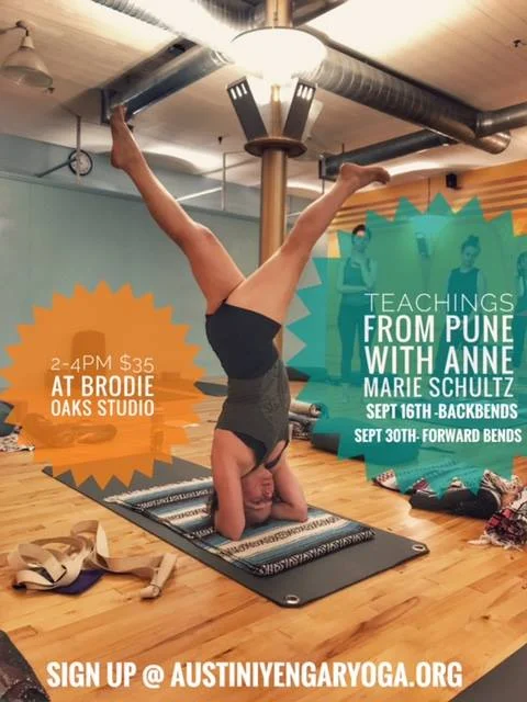 Teachings from Pune, Twists and Forward Bends