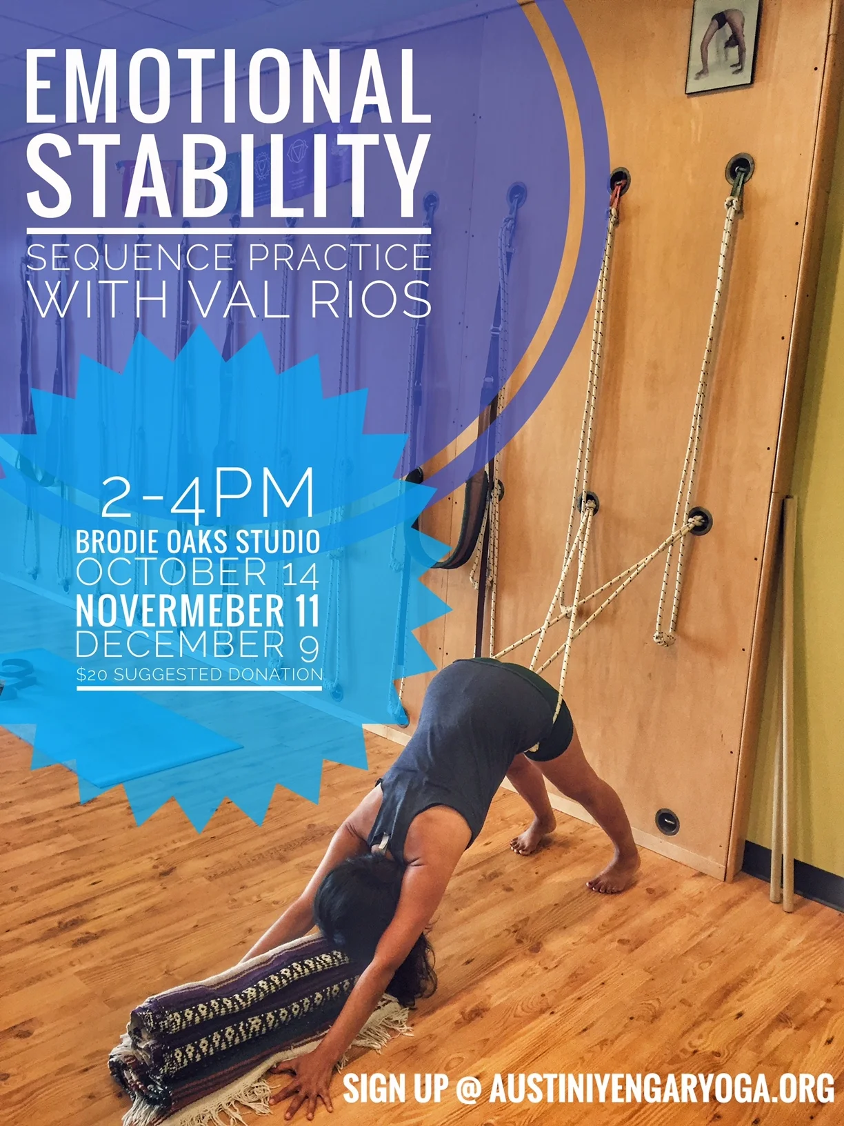 Asanas for Emotional Stability - Donation Group Practice