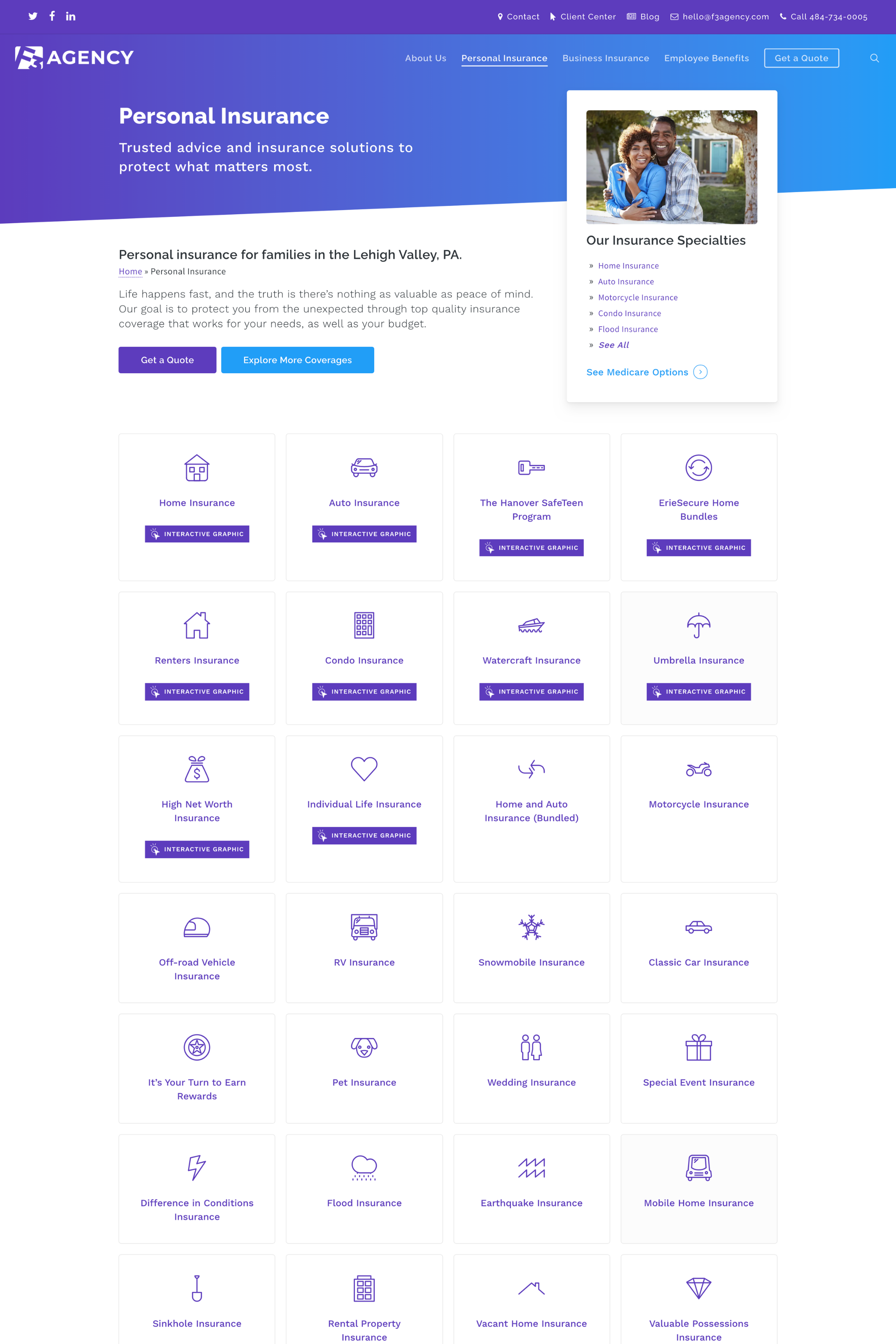 Product Grid page