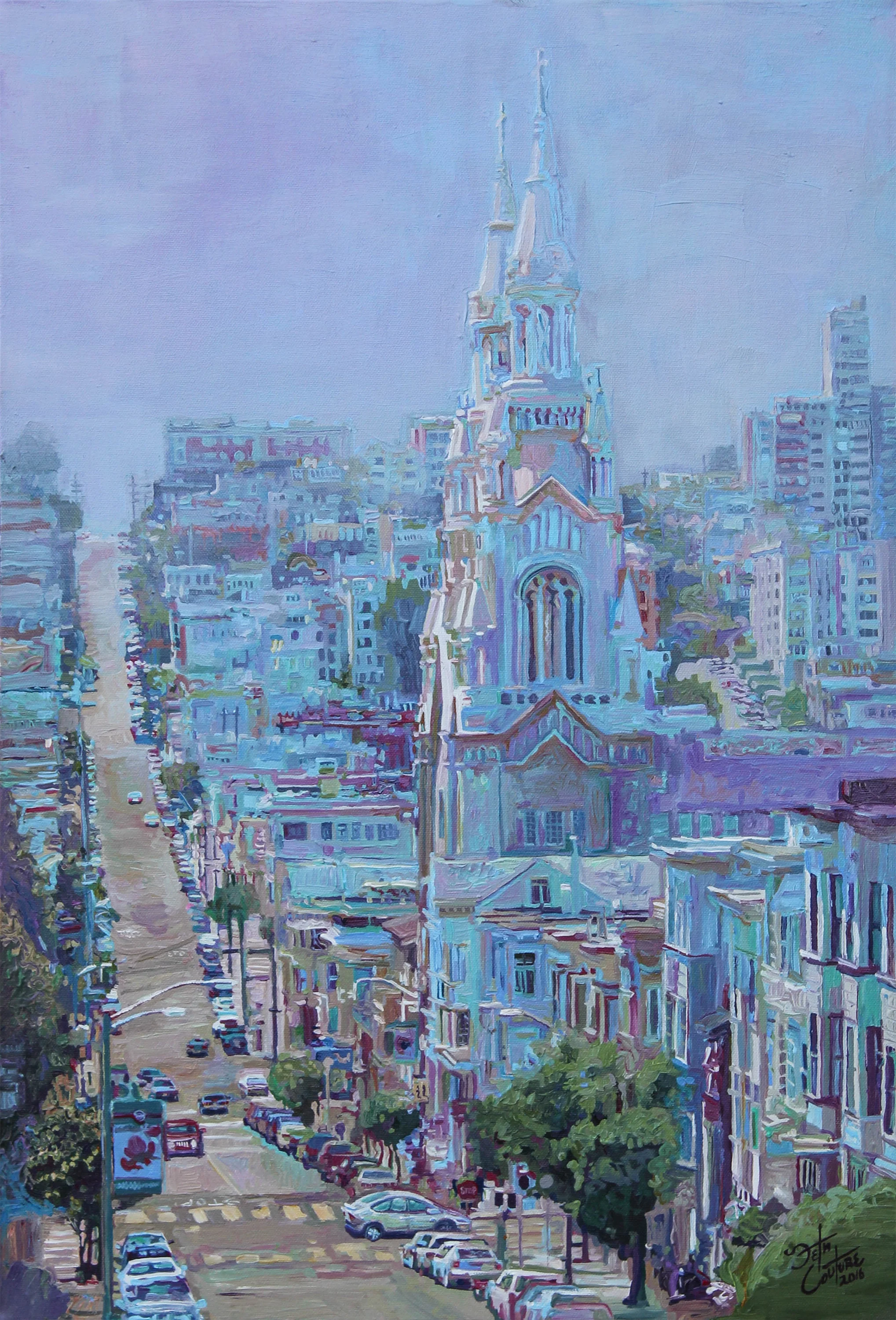 Saints Peter and Paul in Light Blue